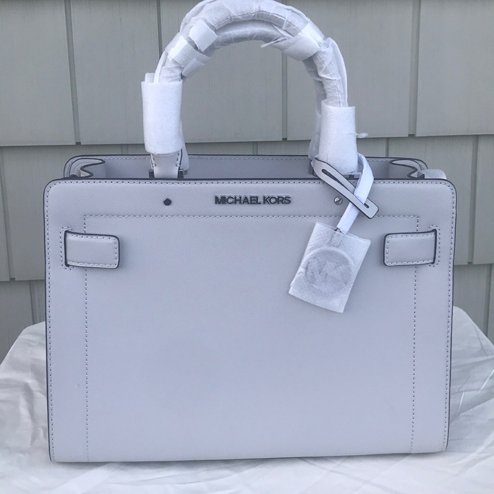 NWT-Michael Kors Rayne Leather Satchel